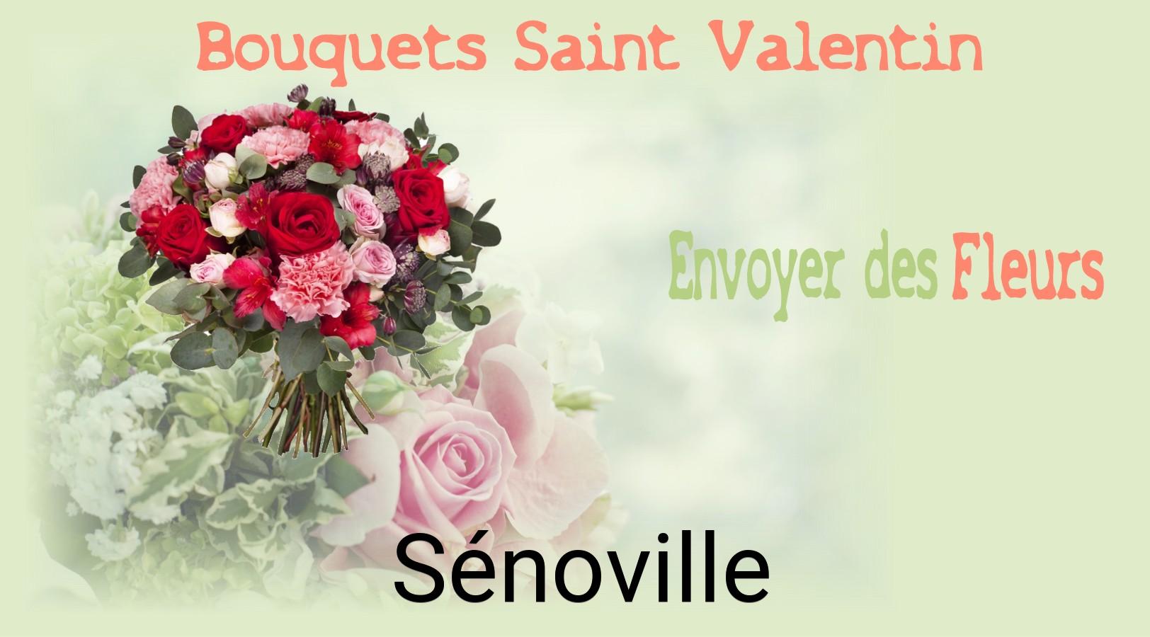 Roses de Saint-Valentin livrées à Sénoville
